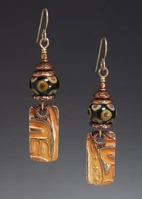 Judie Mountain & Wayne Robbins Lampwork Glass and Bronze