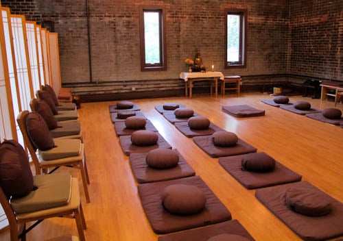 Meditation area - Zendo