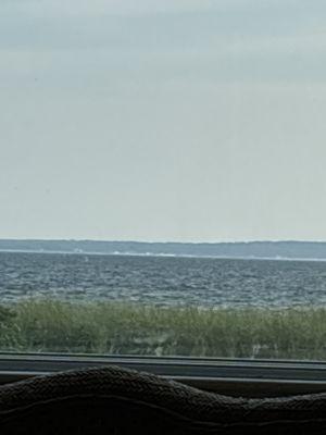 The ocean looking out over the property at 338 Sure Rd., Falmouth