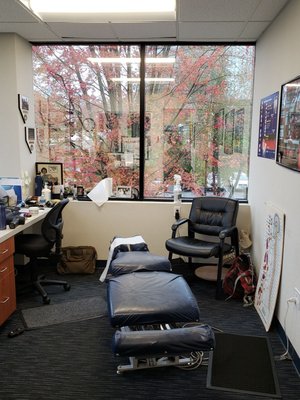 One of the adjustment rooms