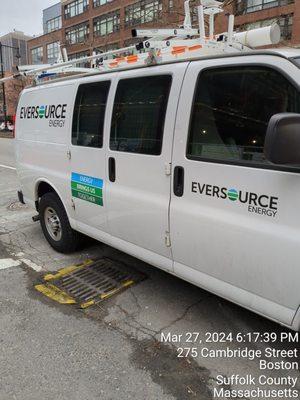 illegally parking in the bike lane