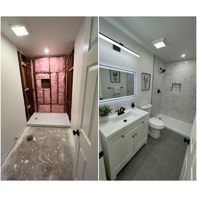 Bathroom remodel