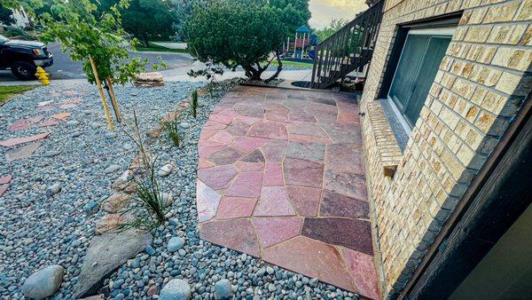 Flagstone Patio in Arvada CO