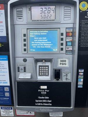 SoCal Gas CNG Station