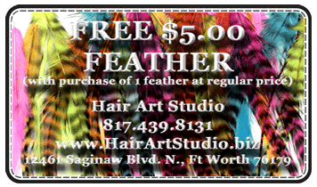 Feather Hair Extension Coupon