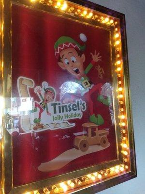 Playbill for the show "Tinsel's Jolly Holiday"