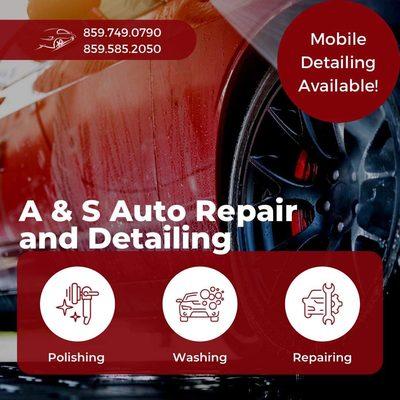 A & S Auto Repair and Auto Detailing