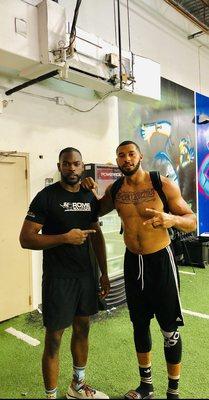 Training Session with Montez Sweat ( 26th Pick in 2019 NFL Draft )