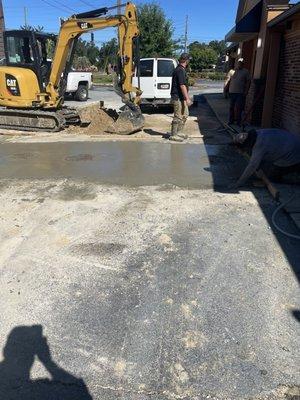 Commercial Septic system installation