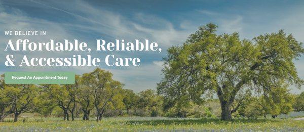 We believe in affordable, reliable & accessible care.