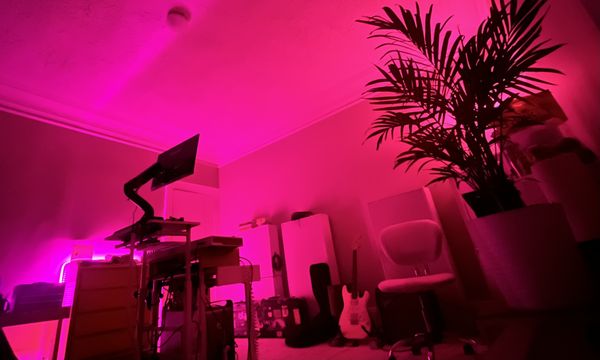 Getting that tropical pink sound