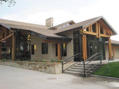 Hyland Hills Golf Clubhouse Westminster, CO Owens Corning Tru-Definition "Summer Harvest" Shingle Custom metal fascia and trim