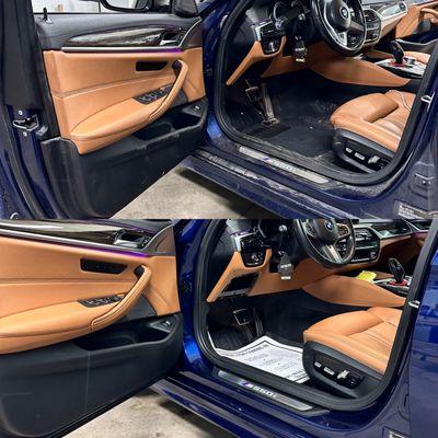 Interior before and after!