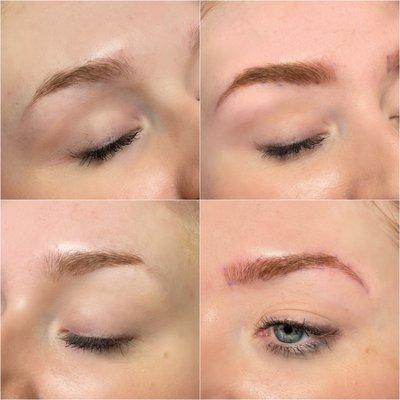 Before & After Microblading