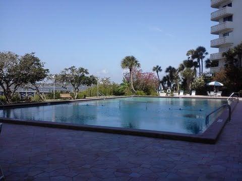 New pool deck overlooking the Halifax River