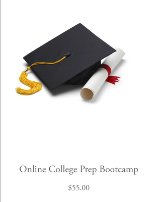 Online College Preparedness Workshop