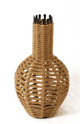 Jute Macramé Vase