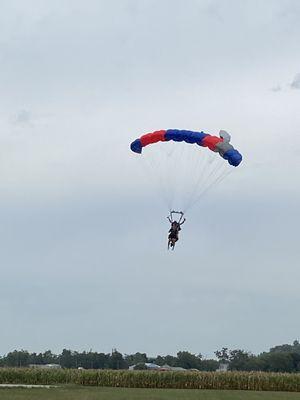 Skydiving