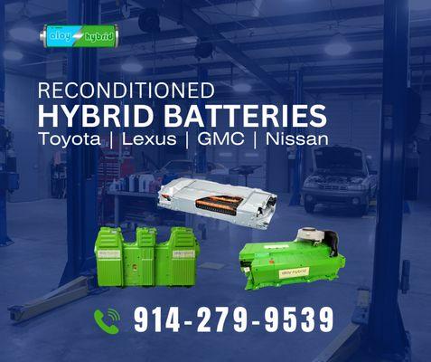 High-Quality Reconditioned Batteries for Most Makes & Models.