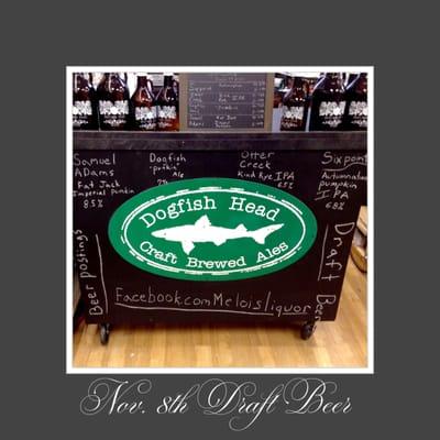 Craft Beer Growler Station- We now have 4 draft beers on tap and fill 32 oz and 64 oz Growlers-