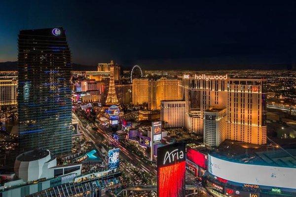 A view from Veer towers in Las Vegas .