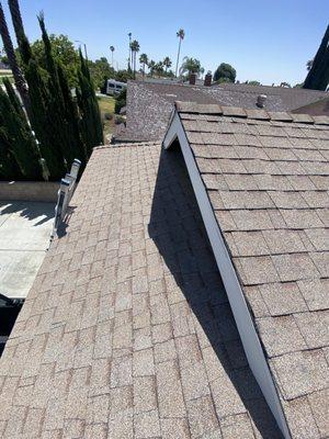 Perfect finished reroof