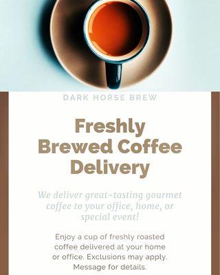 We Deliver Fresh Coffee to Your Event!