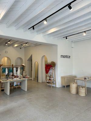 Inside of the Montce Store location.