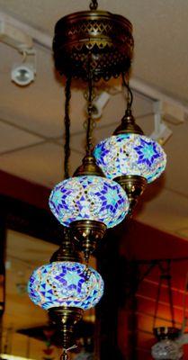 All handmade Turkish lamp