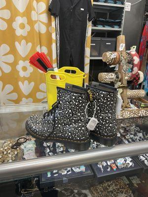 Getting some leopard print doc martens for a fraction of the price.  They were only 42.50!