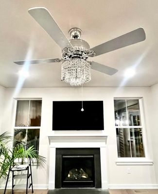 Lighting Upgrades & TV Mounting