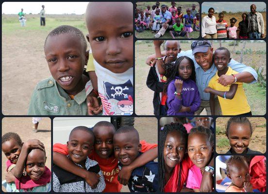 Faces that I will deeply miss! Peter and his family (top right)! This man risked his life to save a girl from being sold as a wife @ age 14!