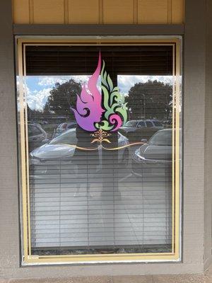 Front window!