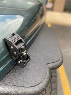 New fan-say hood latch for 2020!