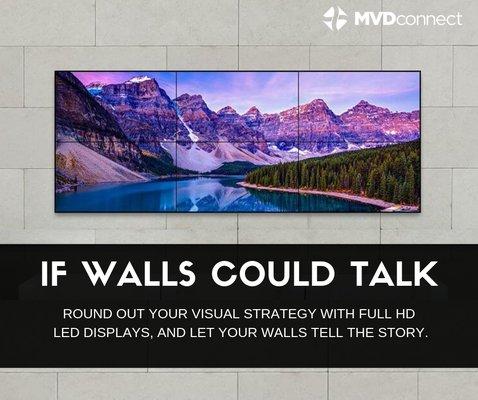 Create stunning video walls.