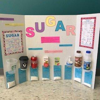 Our amazing staff made this sugar board!