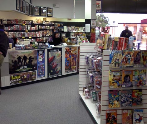 Front counter area