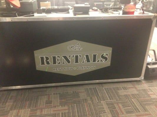 Rental equip avail