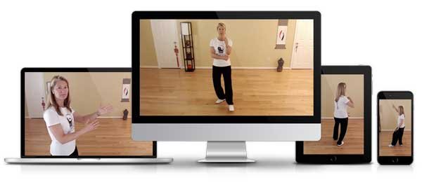 Online Tai Chi and Qigong classes online live using Zoom and online on-demand video self-paced.