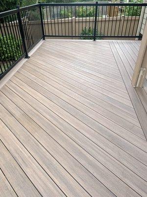 Timber deck & railing