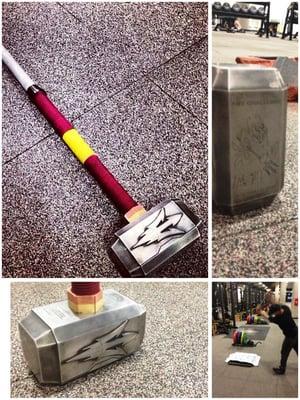 Little hammer we helped make for ASU