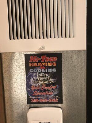 Hi-Tech Heating & Cooling