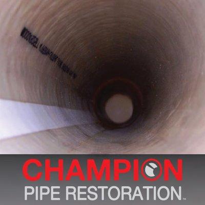 Champion Pipe Restoration - Pipe Lining of Cast-Iron and Sewer Pipe