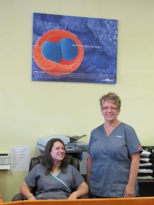 Susan and Jennifer your Medical Assistants at the Wilmington location.