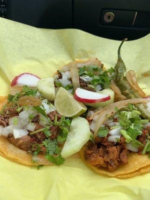 Tacos de pollo