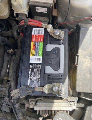 The correct battery my car had.