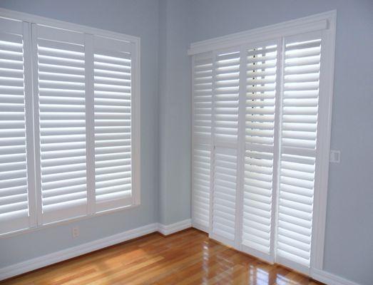 Yes we manufacture shutters for sliding doors!