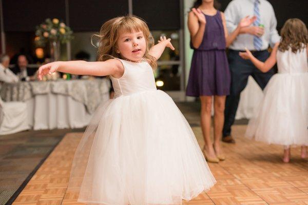 Our flower girl - such a beautiful photo!