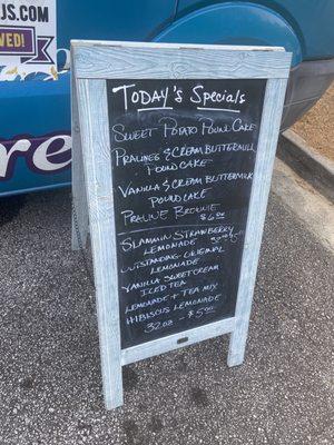 ChayJ's Menu and Daily Specials