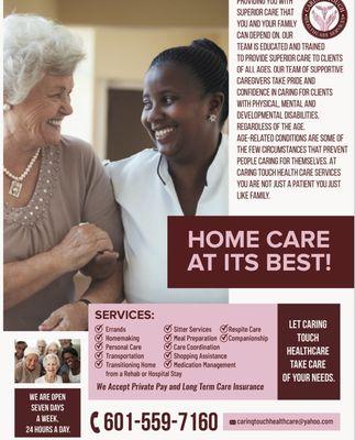 Caring Touch Healthcare Service